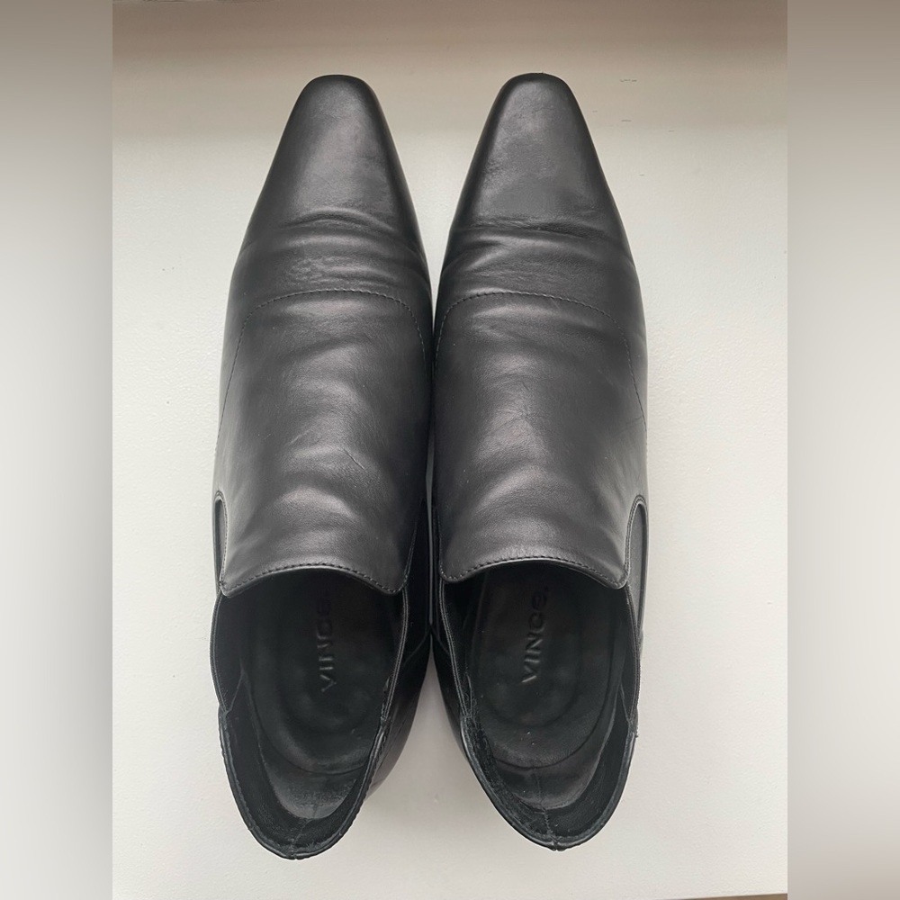 Vince Camrose Slip-On Leather Booties